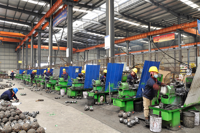 禹州网架锥头车间